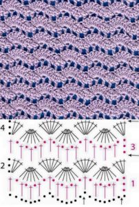 Узор и схема для крючка 1