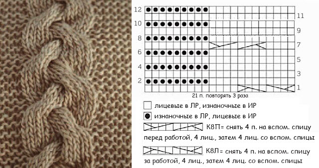 Длинная юбка схема 1