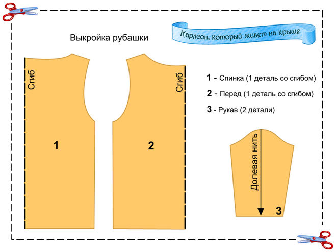 Костюм Карлсона выкройка футболки