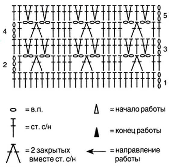 узор вязания 3