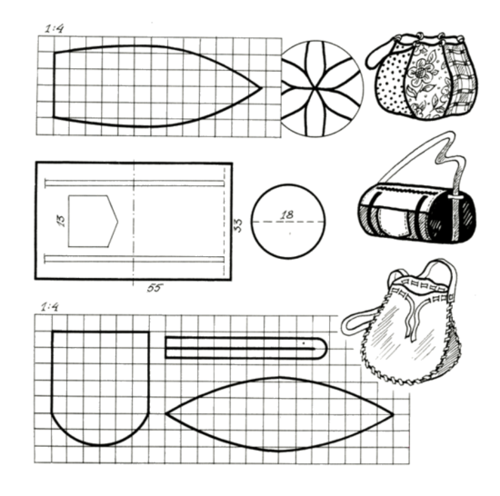выкройка для сумки