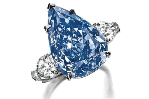 blue diamond ring chopard