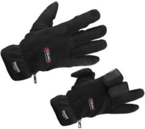 Gamakatsu Fleece Fishing Gloves