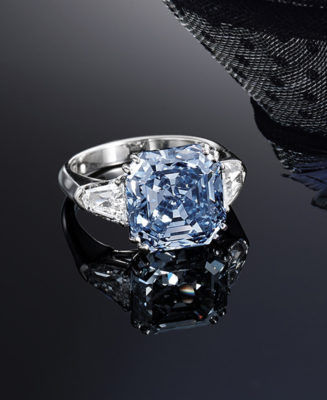 Blue Diamond Sotheby's Ring