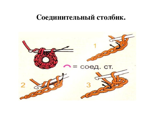 связать пуговицу схема 3