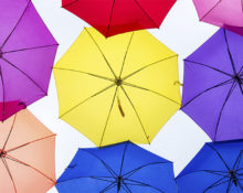 colorful umbrellas