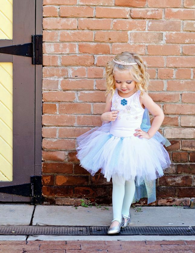 DIY snowflake costume