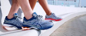 Asics Gel Kayano 26 на ноге.