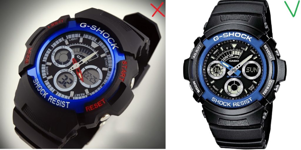 G-Shock: фэйк и фирма